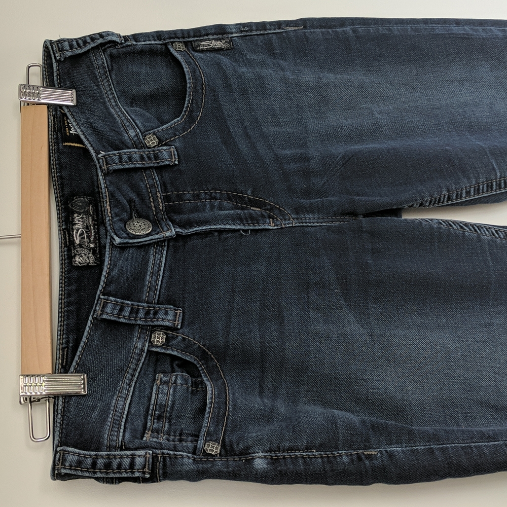 Silver Suki Mid Skinny Jeans
